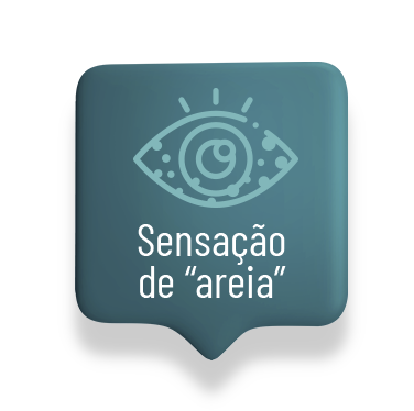 Sensação de "areia"